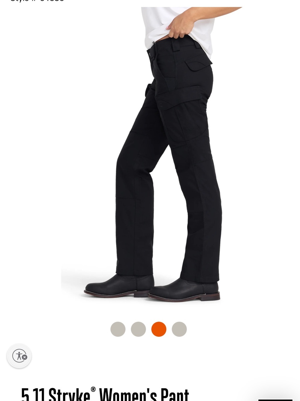 5.11 Tactical Black Men's Cargo Pants - Utility Workwear